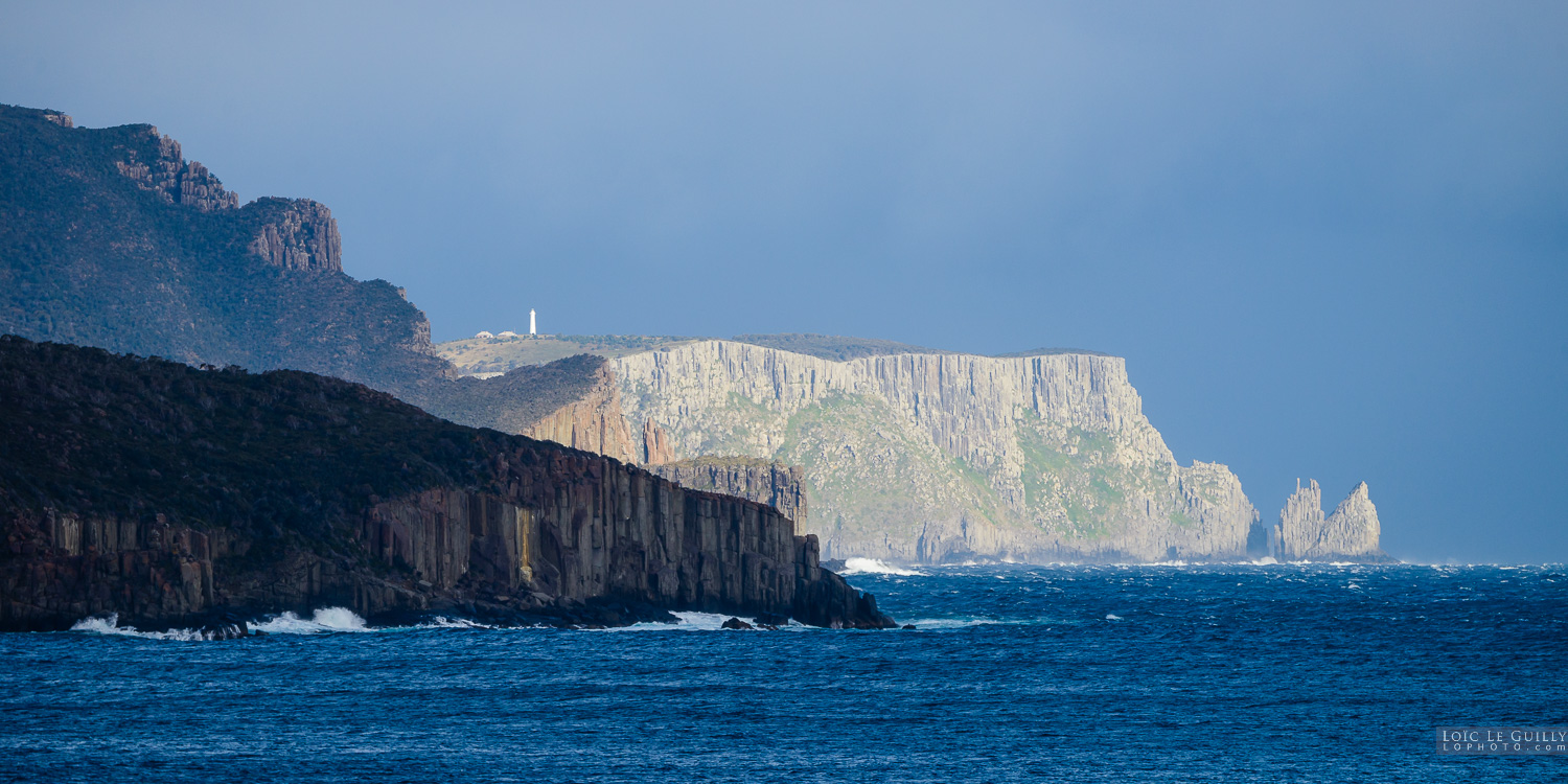 photograph of Cape Pillar and Tasman Island